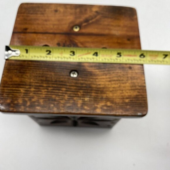 Wooden Star Design Storage Box - Picture 15 of 16